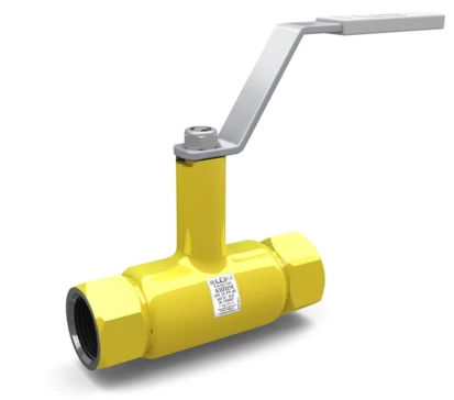 Кран шаровый резьбовой LD КШЦМ Gas 032.040.Н/П.02. стальной ст 20 Ду32 Ру40 МПа в Брянске