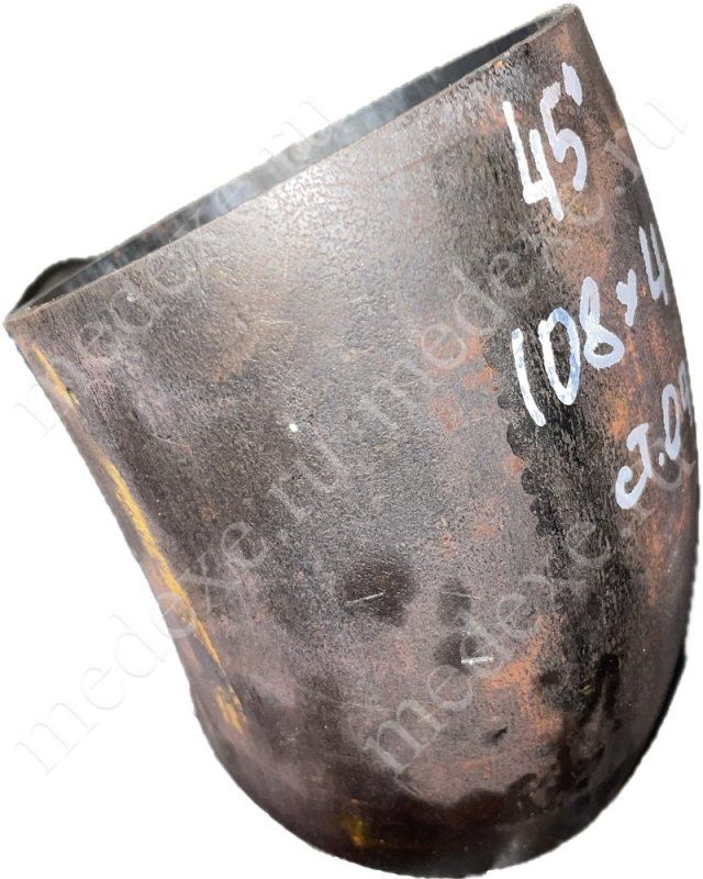 Отвод 45-108х4 ст.09г2с 45 град. 2 исп. ГОСТ 17375-2001 МС01 в Брянске