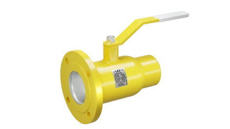 Кран шаровый LD КШЦК Gas 100.016.П/П.02. (фланец/приварка) стальной ст.20 Ду100 Ру16 МПа в Брянске